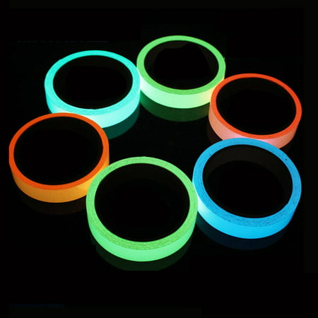 Details about   Glow in the dark luminous fluorescent night self-adhesive safety sticker tape CA